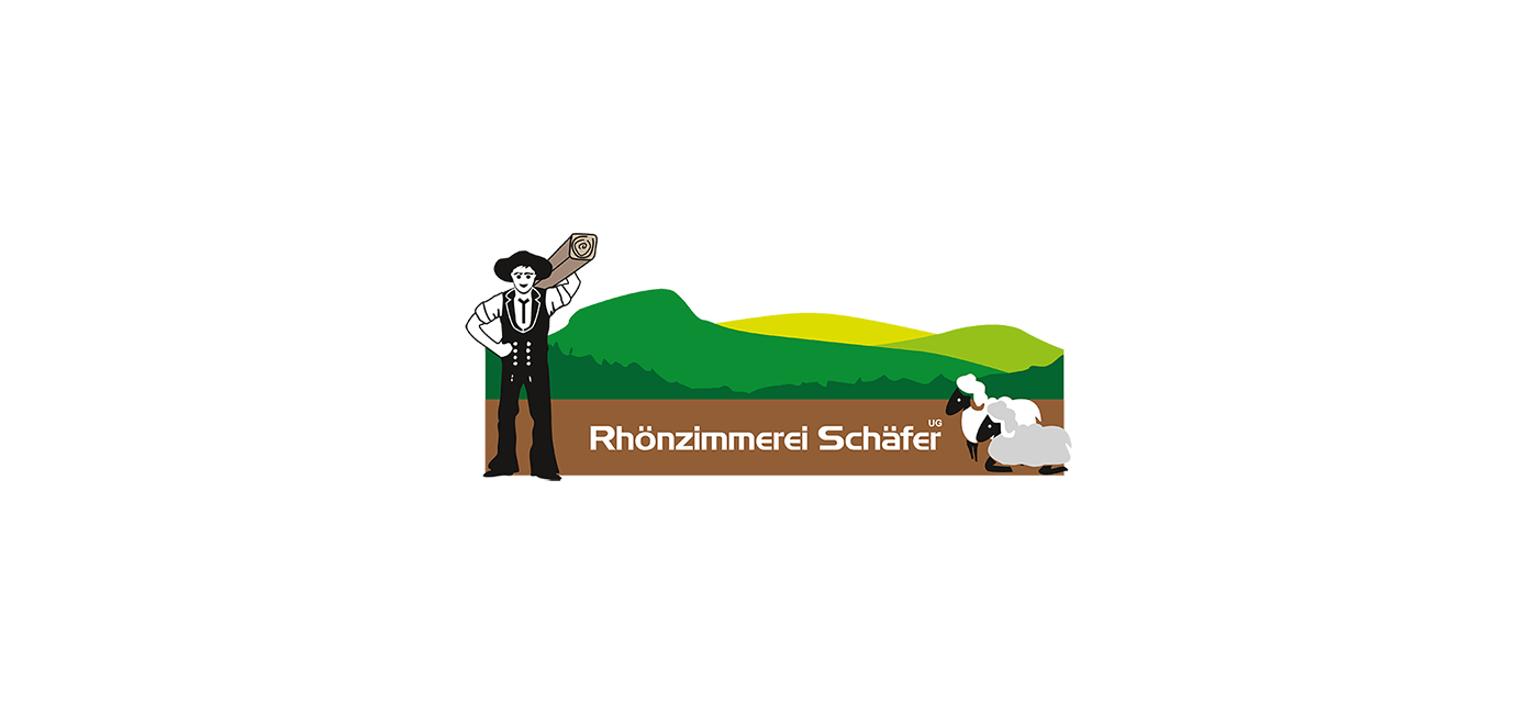 Rhönzimmerei Schäfer - Background Startbild Logo